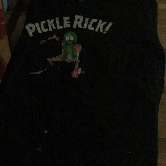 Rick and Morty 2xL collectorsT paint stain accent - Picture 3 of 3